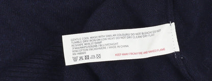 Mens UK Size L Fat Face Blue Pullover Jumper