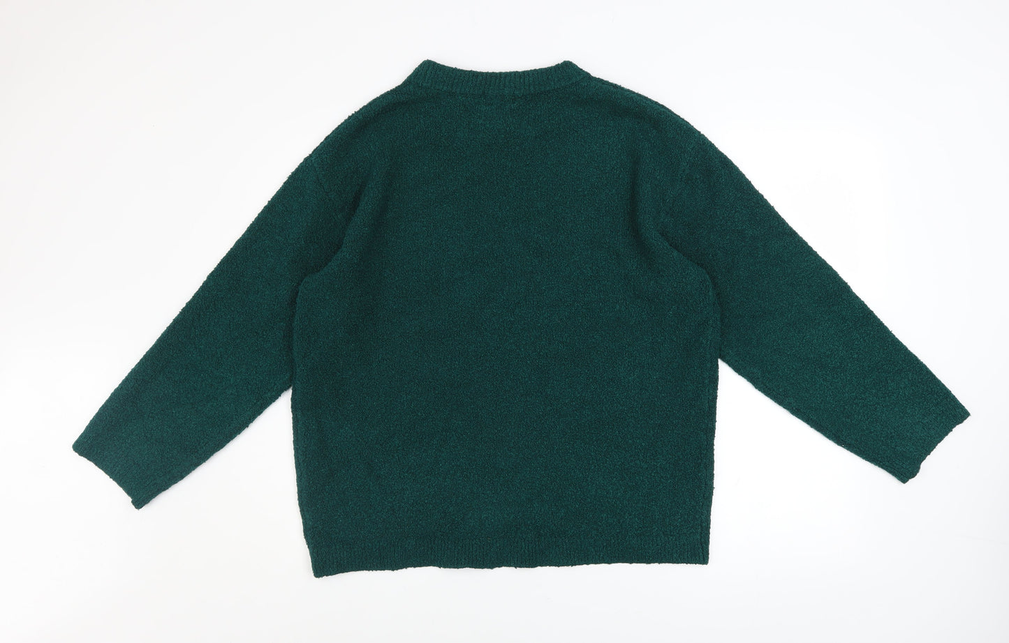 Womens UK Size M Universal Thread Green Pullover Jumper
