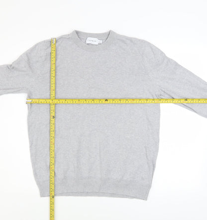 Mens UK Size M Topman Grey Pullover Jumper
