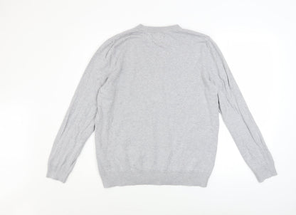 Mens UK Size M Topman Grey Pullover Jumper