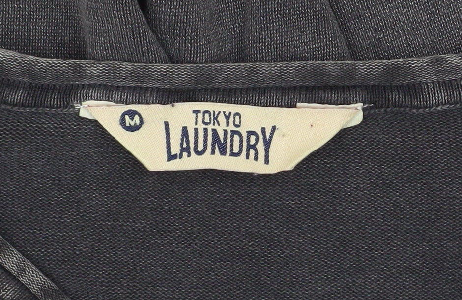 Mens UK Size M Tokyo Laundry Grey Pullover Jumper