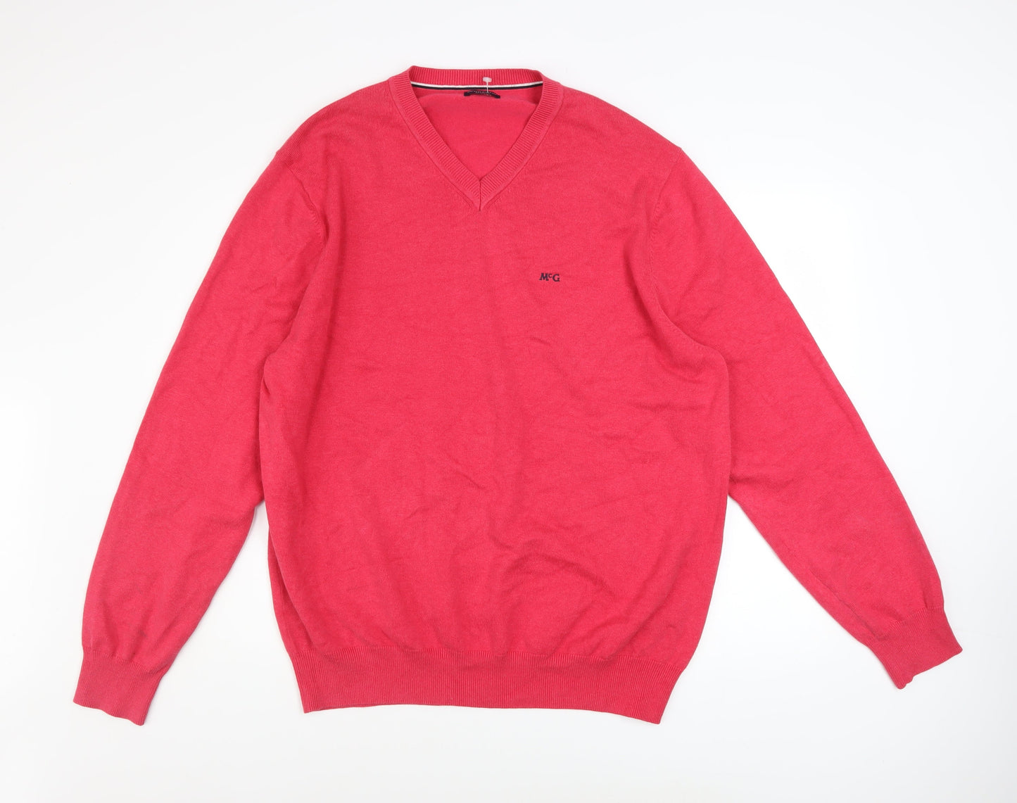 Mens UK Size 2XL McGregor Red Pullover Jumper