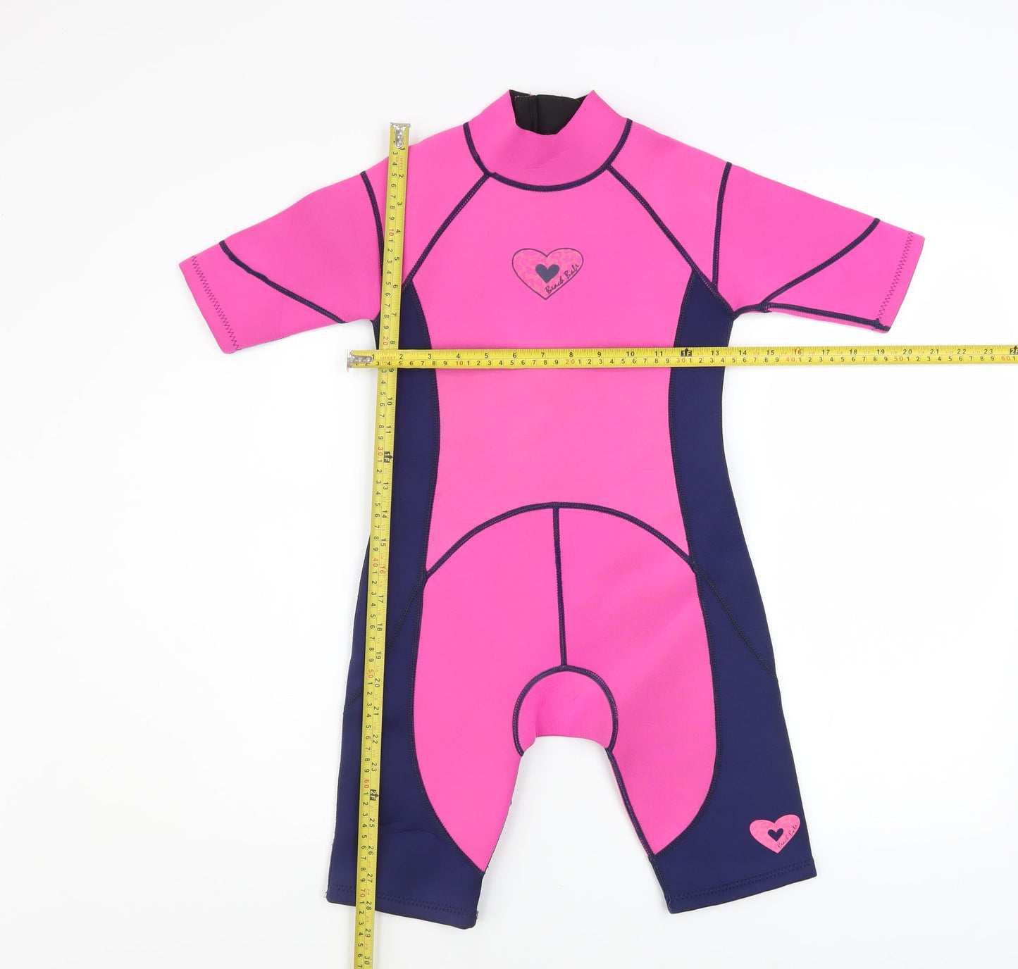 St. Bernard for Dunnes Girls Pink Wetsuit 7-8 Years UV Protection Swimwear