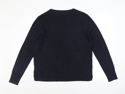Womens UK Size 16 Principles Black Pullover Jumper