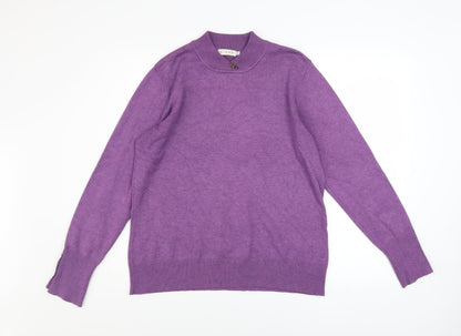 Womens UK Size XL Micha Purple Pullover Jumper