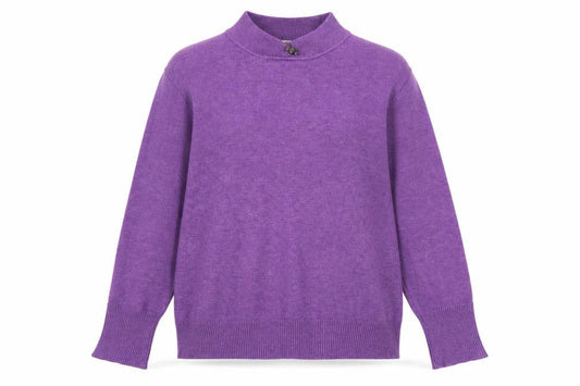 Womens UK Size XL Micha Purple Pullover Jumper