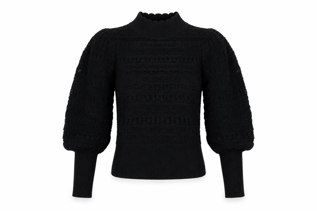 Womens UK Size S AND/OR Black Pullover Jumper