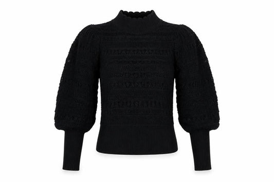 Womens UK Size S AND/OR Black Pullover Jumper
