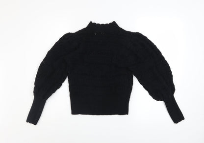 Womens UK Size S AND/OR Black Pullover Jumper
