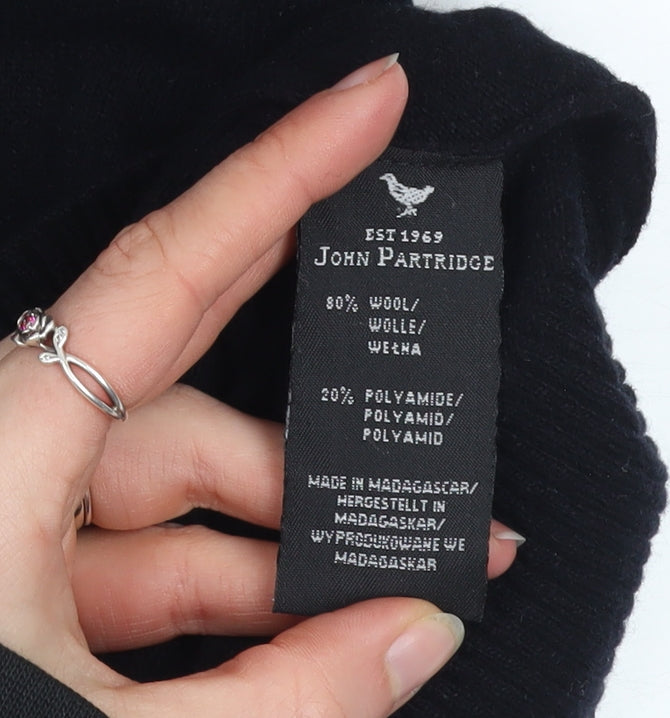 Mens UK Size L John Partridge Black Basic Jacket