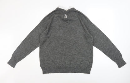 Womens UK Size L RR Grey Pullover Jumper