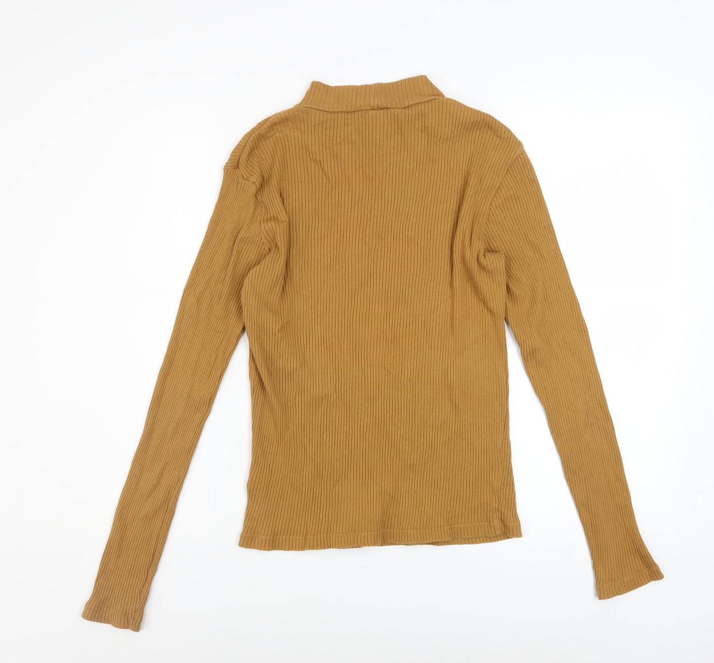 Womens UK Size S Uniqlo Brown Pullover Jumper