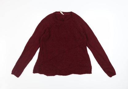 Womens UK Size 12 White Stuff Red Pullover Jumper