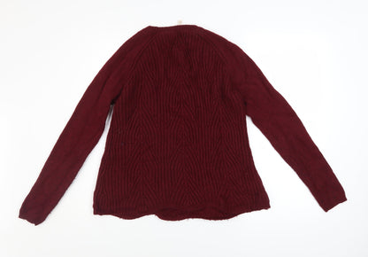 Womens UK Size 12 White Stuff Red Pullover Jumper