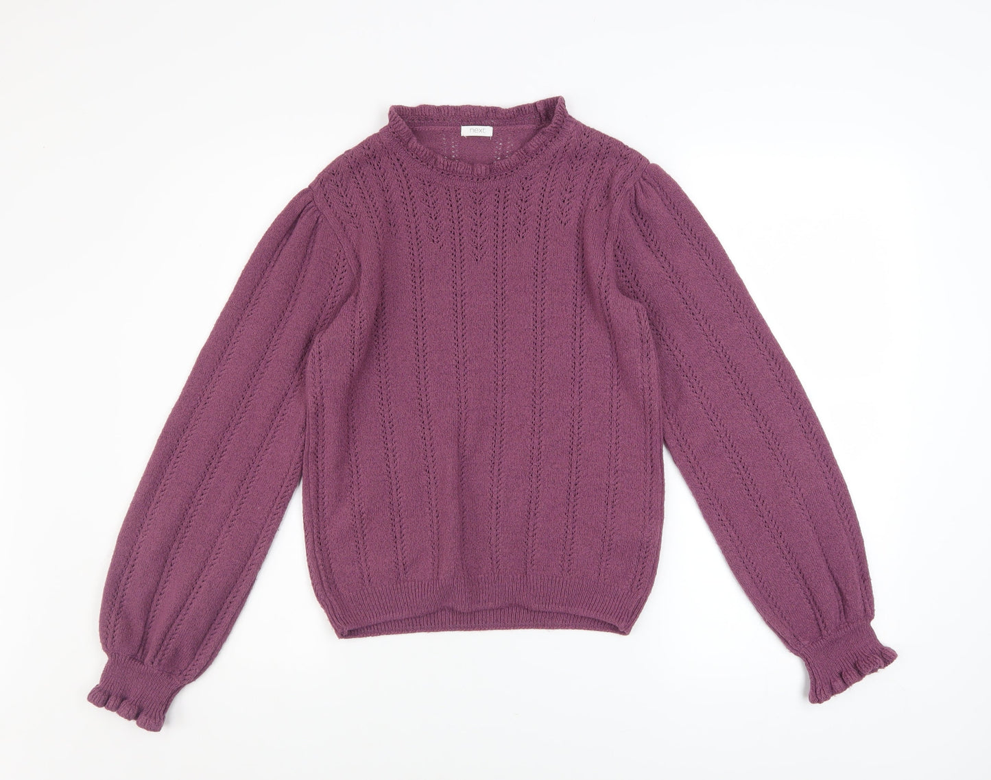 Girls UK Size 14 Years NEXT Purple Pullover Jumper