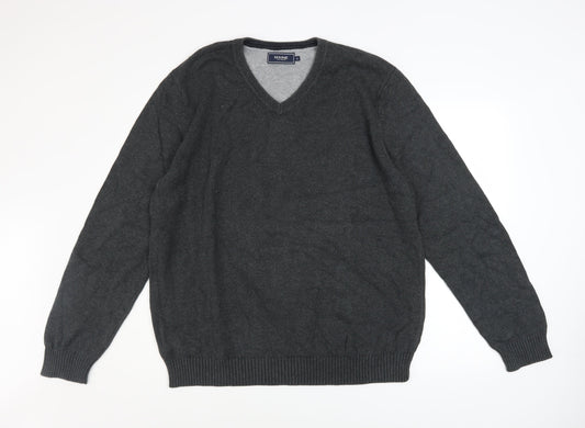 Mens UK Size XL Maine New England Grey Pullover Jumper