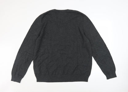 Mens UK Size XL Maine New England Grey Pullover Jumper