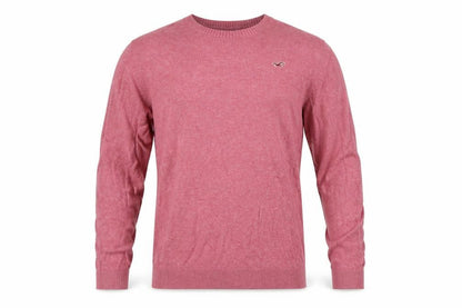 Mens UK Size XL Hollister Pink Pullover Jumper