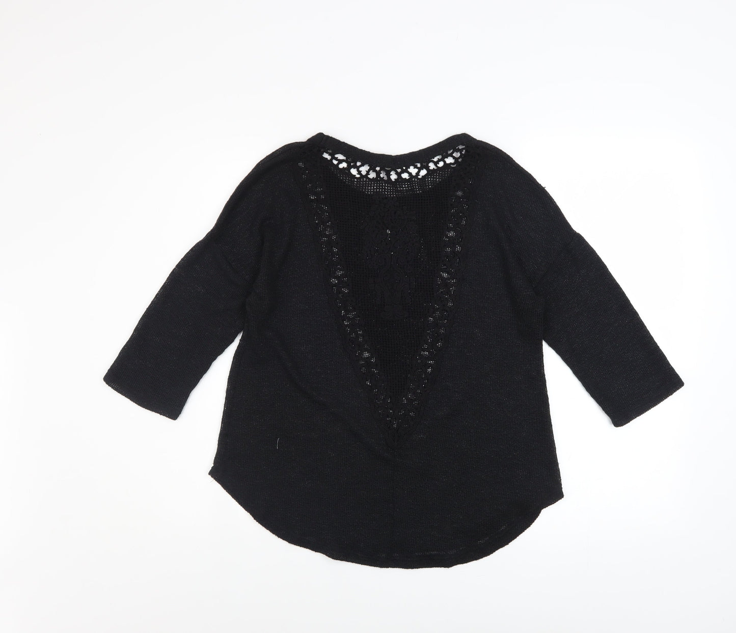 Womens UK Size M Ginger G Black Pullover Jumper