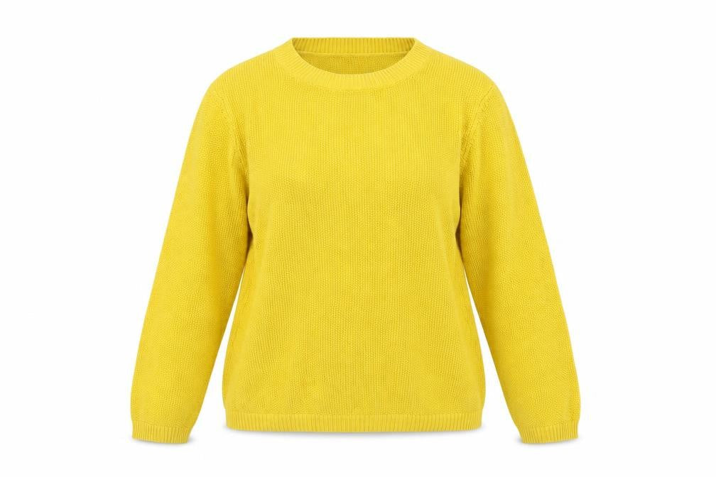 Womens UK Size M Hobbs Yellow Pullover Jumper