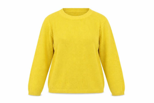 Womens UK Size M Hobbs Yellow Pullover Jumper