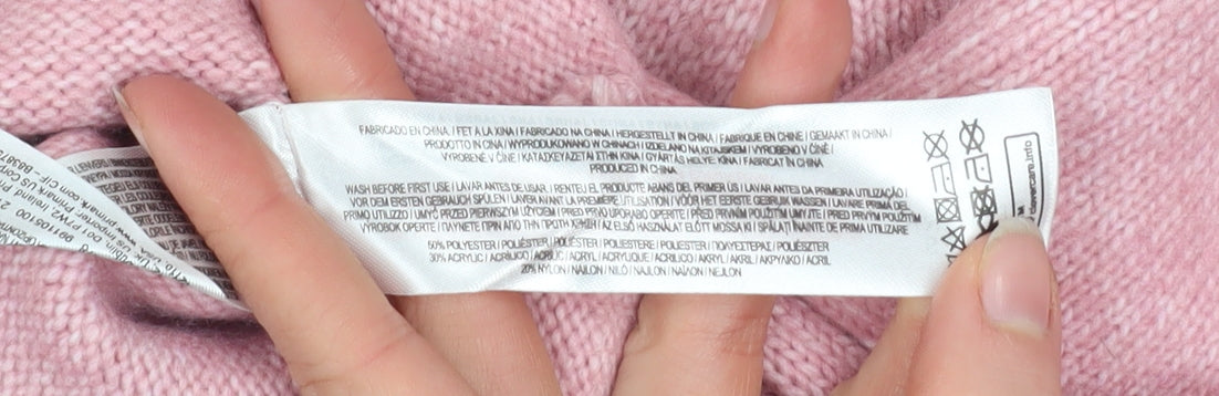 Girls UK Size 14-15 Years Primark Pink Cardigan Jumper