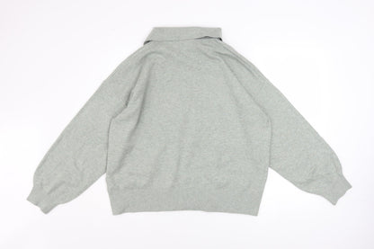 Womens UK Size L Marks and Spencer Grey Pullover Jumper
