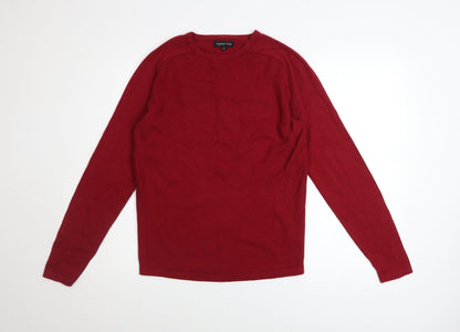 Mens UK Size S Red Herring Red Pullover Jumper