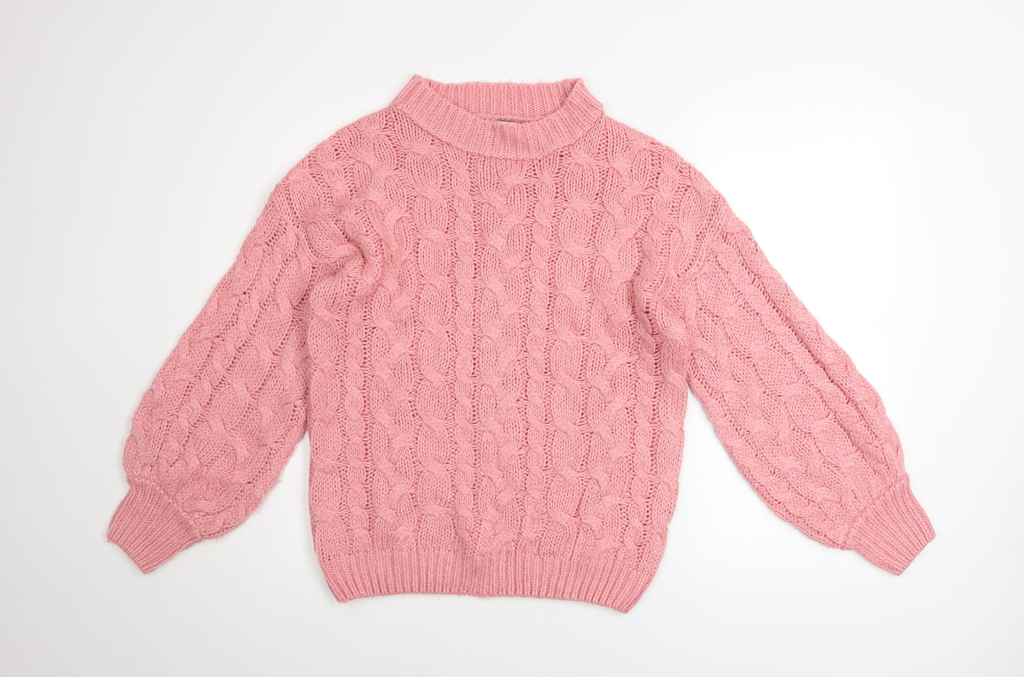 Womens UK Size 10 In the Style Pink Pullover Jumper