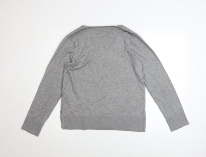 Womens UK Size S VERO MODA Grey Pullover Jumper