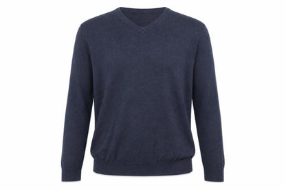 Mens UK Size M John Lewis Blue Pullover Jumper