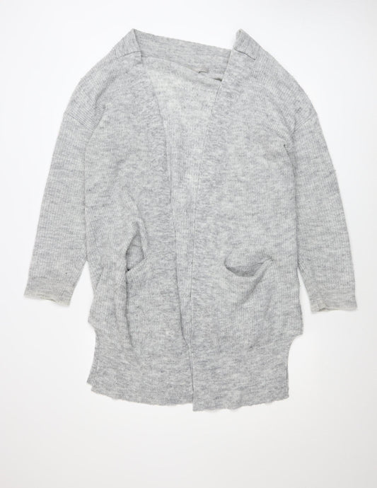 Womens UK Size 12 NEXT Grey Cardigan Jumper