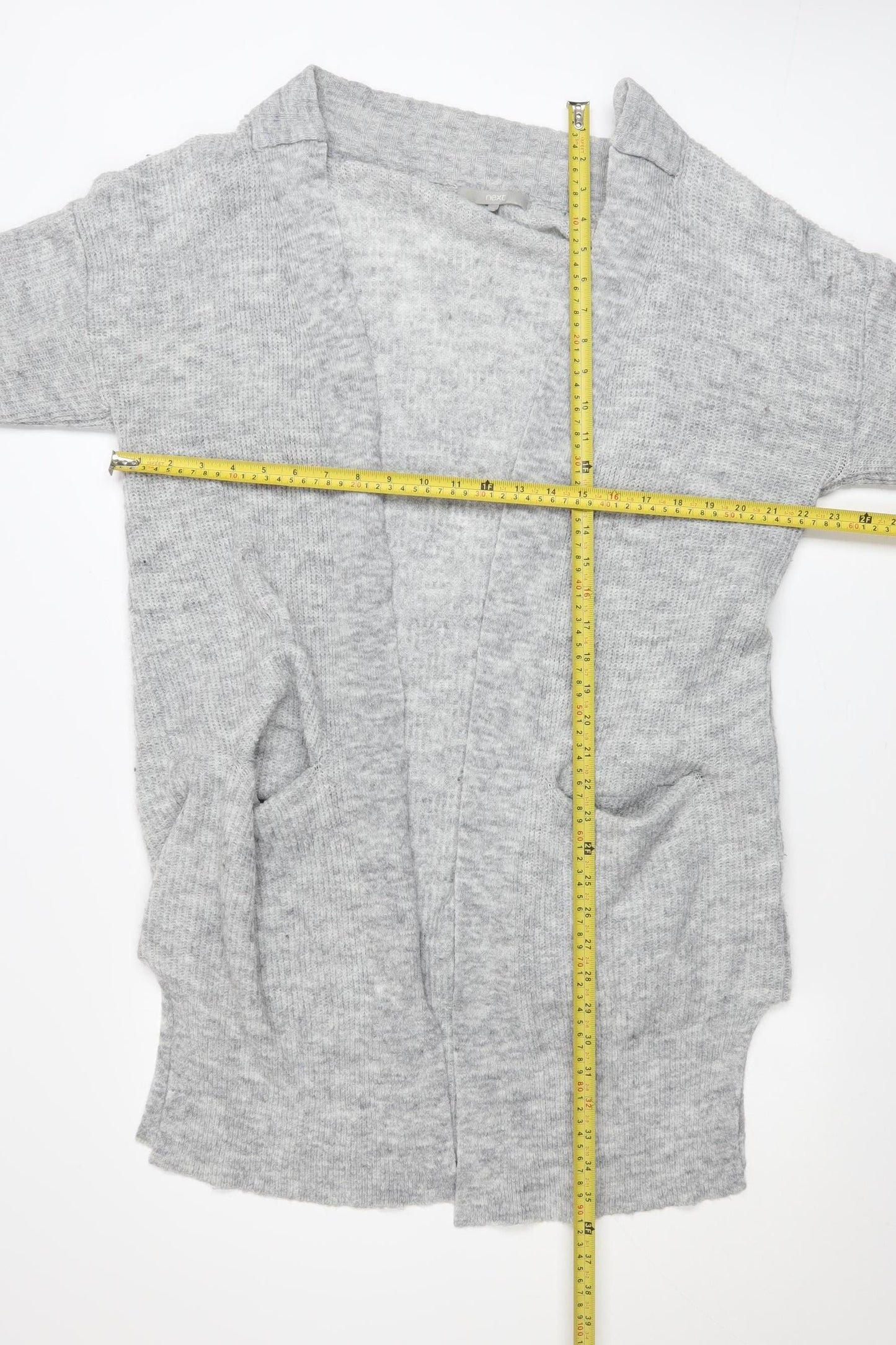Womens UK Size 12 NEXT Grey Cardigan Jumper