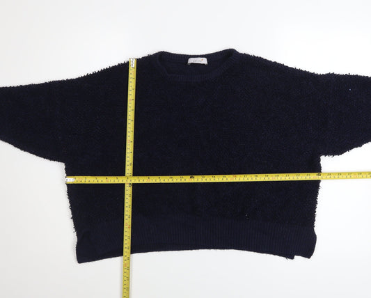 Womens UK Size 18 Marks and Spencer Blue Pullover Jumper
