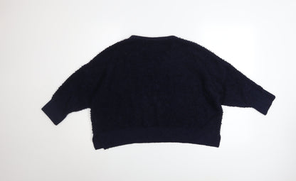 Womens UK Size 18 Marks and Spencer Blue Pullover Jumper