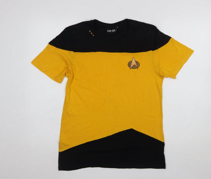 Mens UK Size S Star Trek Multicoloured  T-Shirt
