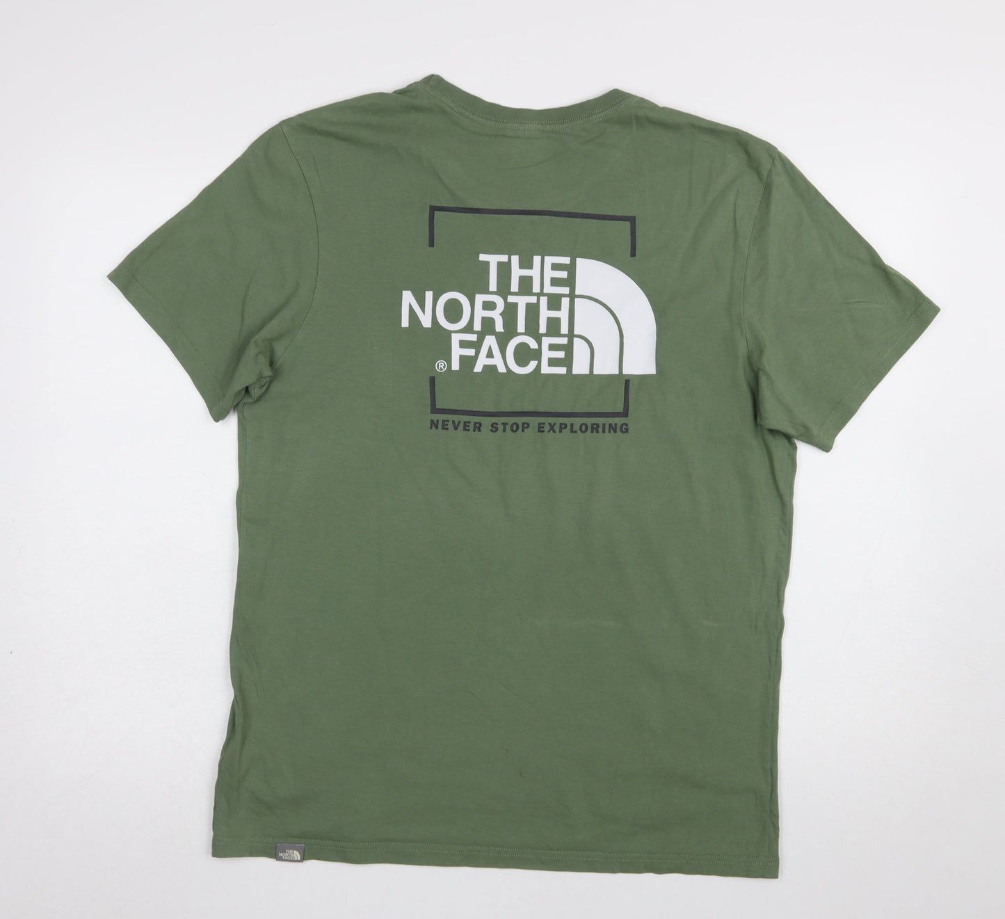 Mens UK Size M The North Face Green  T-Shirt