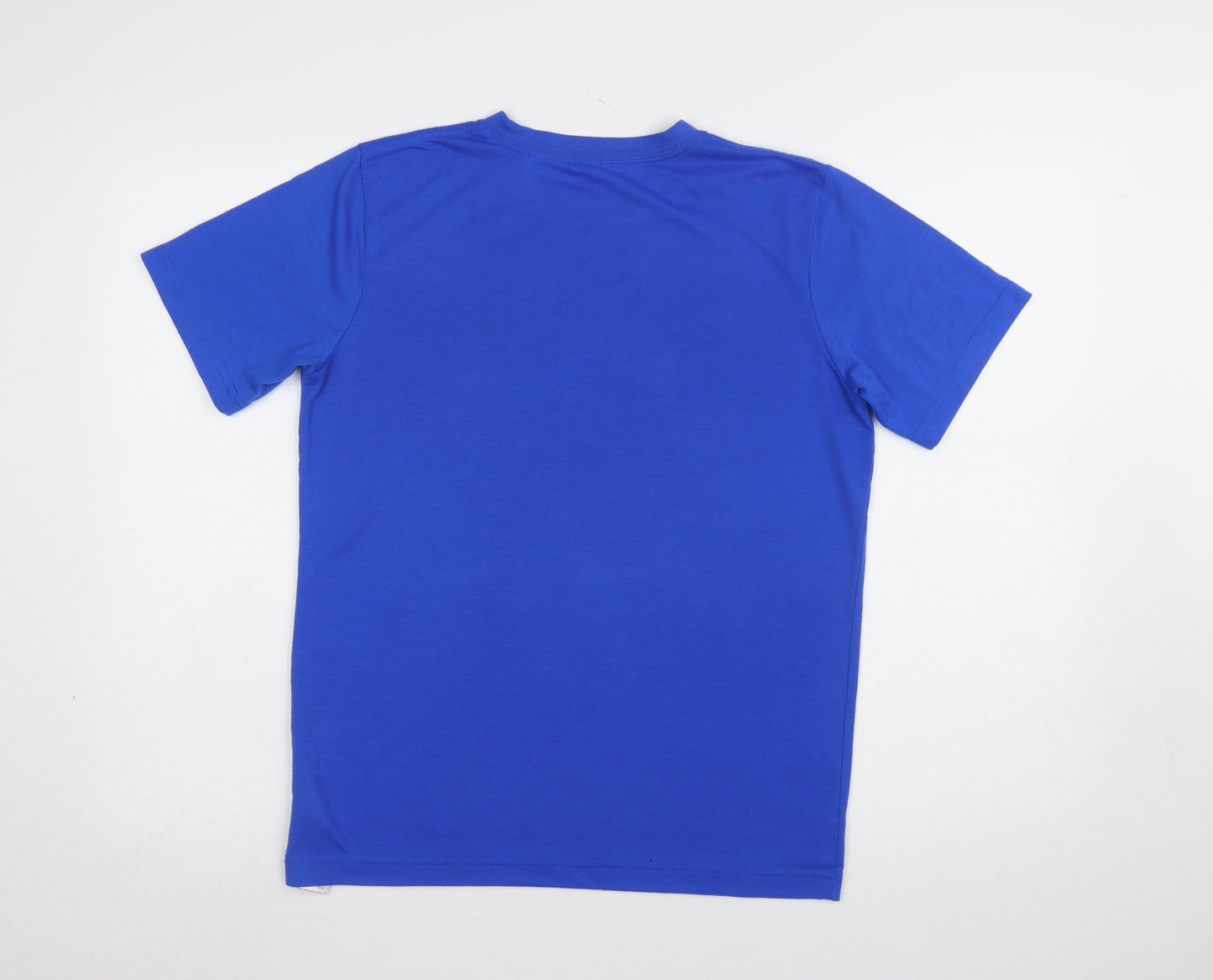 Boys UK Size 13-14 Years Converse Blue Basic T-Shirt