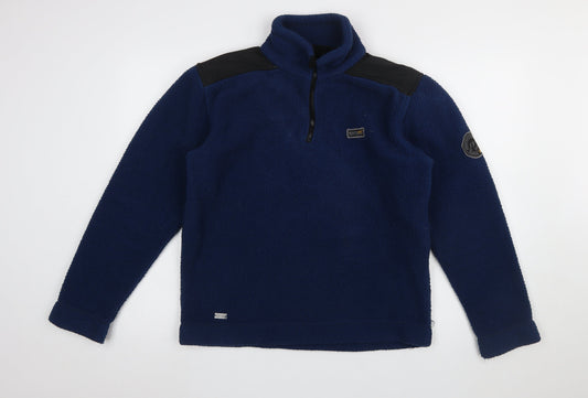 Mens UK Size L Regatta Blue Pullover Sweatshirt