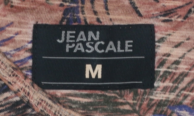 Womens UK Size M Jean Pascale Multicoloured Basic Tank