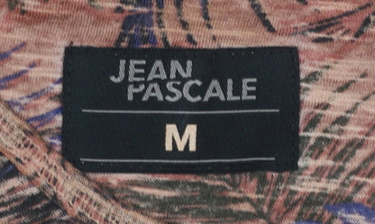 Womens UK Size M Jean Pascale Multicoloured Basic Tank