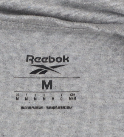 Mens UK Size M Reebok Grey  T-Shirt