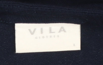 Womens UK Size L VILA Fit & Flare Dress