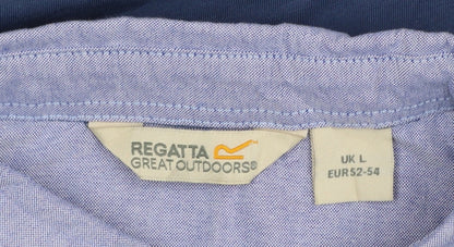 Mens UK Size L Regatta Cotton Polo Shirt