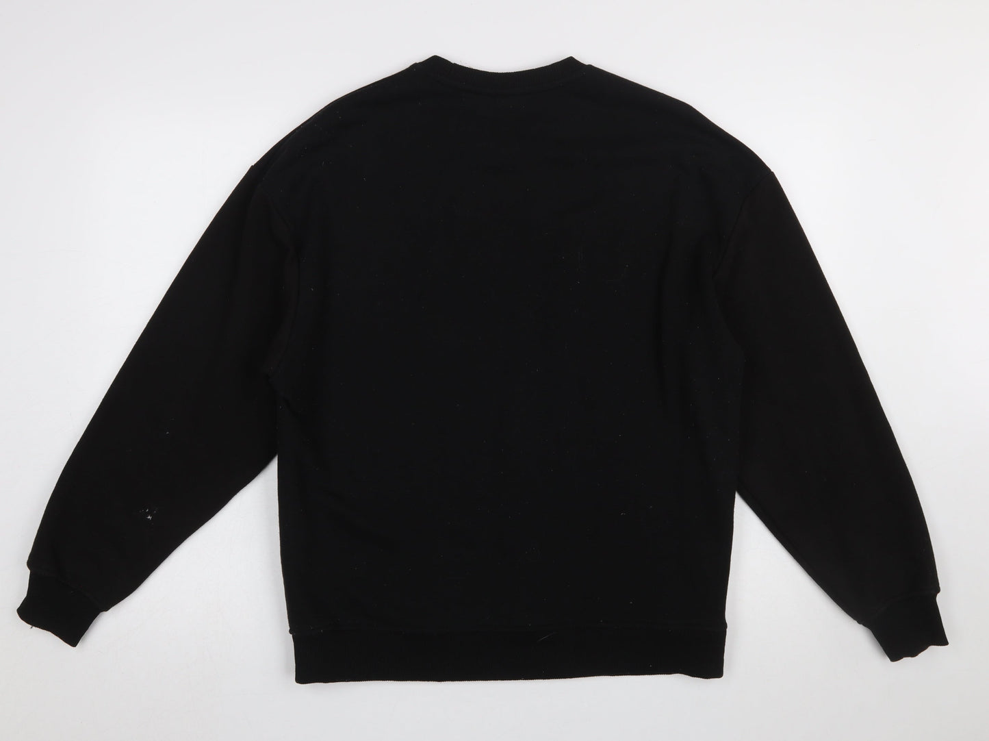 Womens UK Size XS Primark Black Pullover Sweatshirt