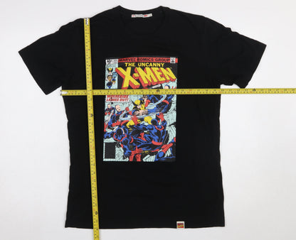 Mens UK Size L Uniqlo Black  T-Shirt