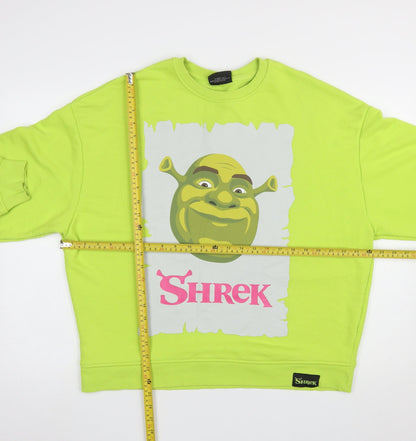 Womens UK Size S Primark Green Pullover Sweatshirt