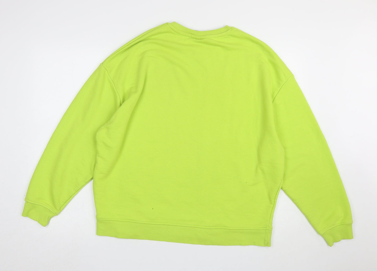 Womens UK Size S Primark Green Pullover Sweatshirt