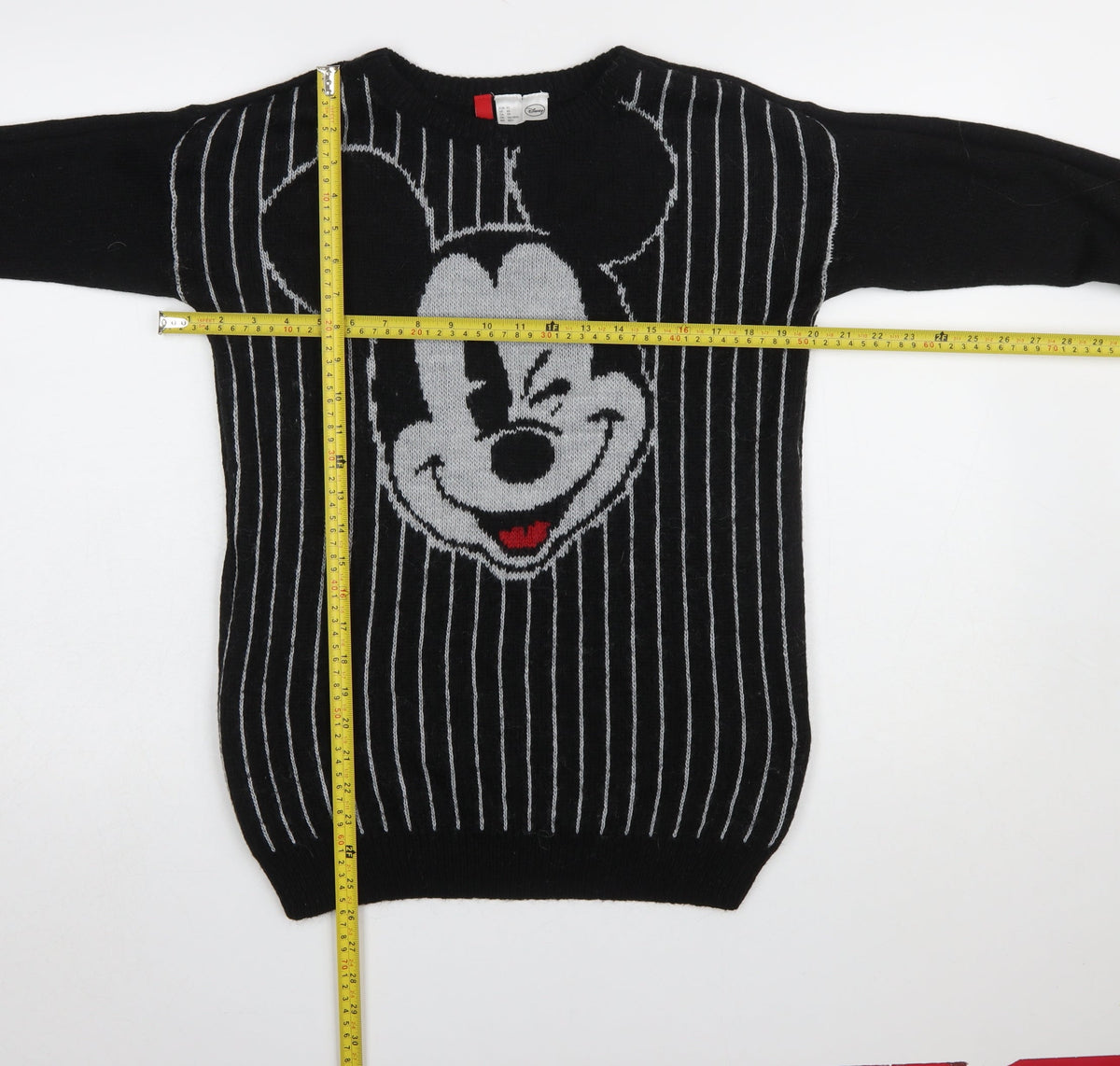 Womens UK Size XS Disney Black Pullover Jumper