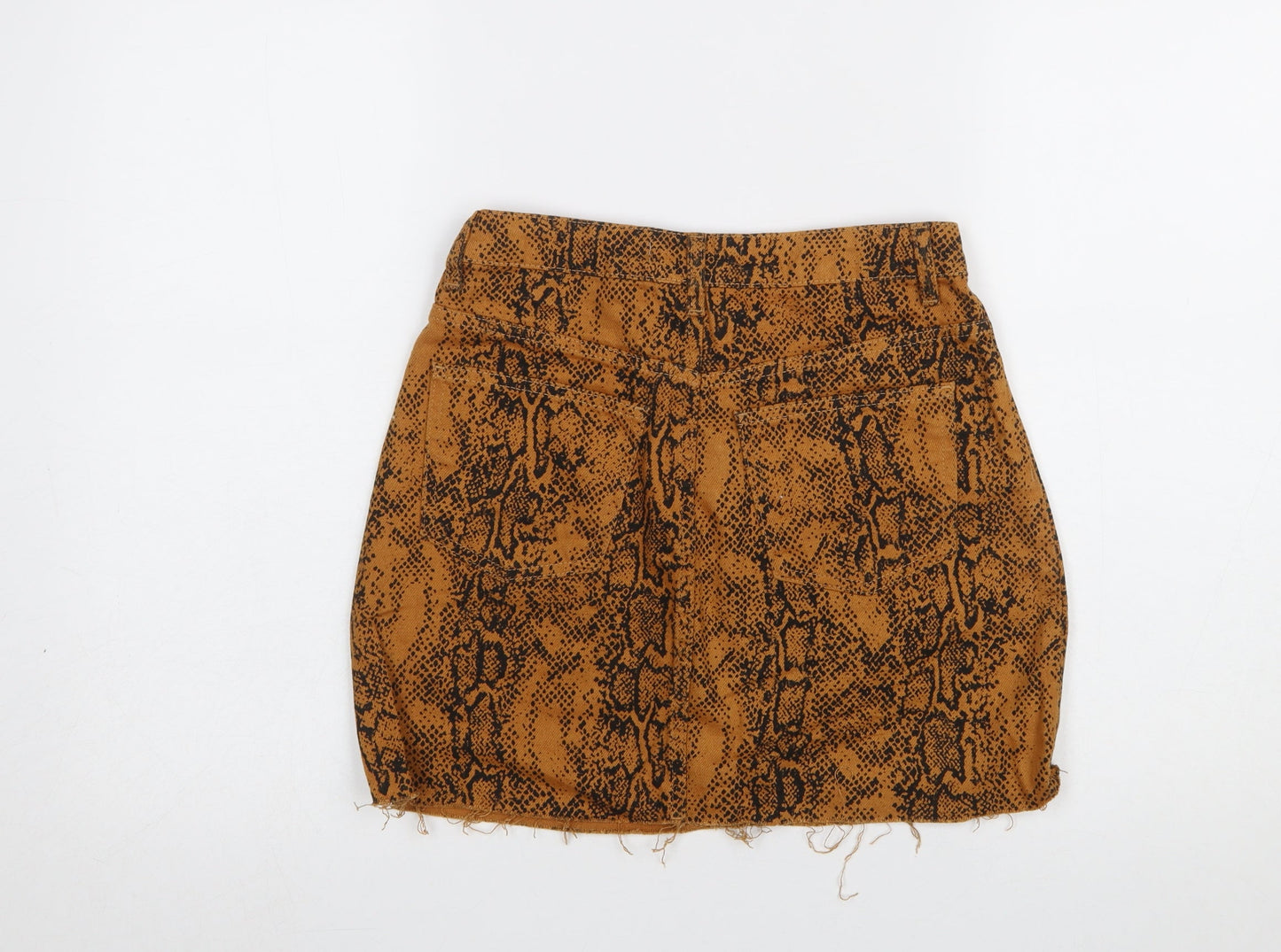 Womens UK Size 6 Denim Co. Mini Corduroy Skirt